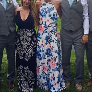 LULU Long Floral Dress